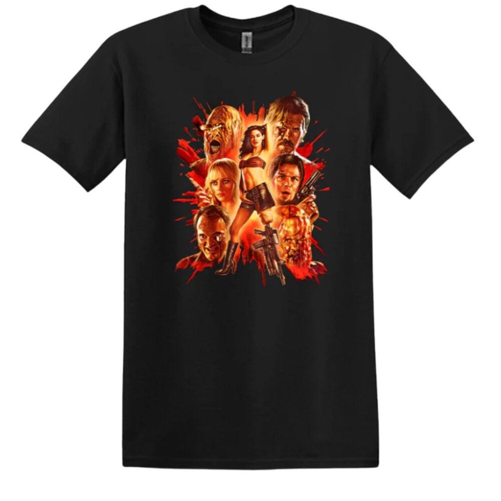 PLANET TERROR Movie Shirt by Max Cave- Multiple Sizes- Gildan- 100% Cotton